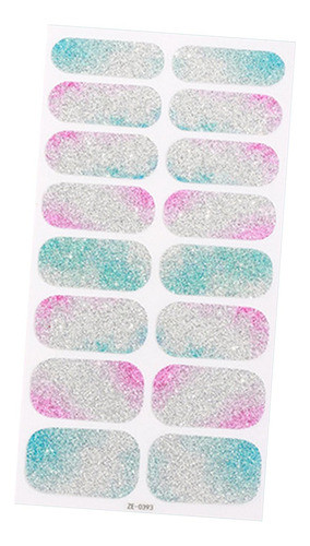 Envoltórios De Unhas De Gel Semi-curados, 16 Peças, A 0