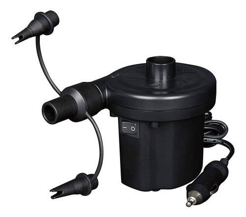 Inflador Eléctrico Doble Acción Stermay 12v Con Adaptadores 0