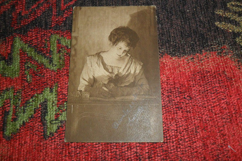 Tarjeta Postal Romantica Chivilcoy 1920 Dedicada Mujer 0