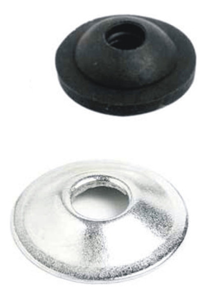 Arandela Pvc Y Chapa Para Gancho J (x 200 Conjuntos) 0
