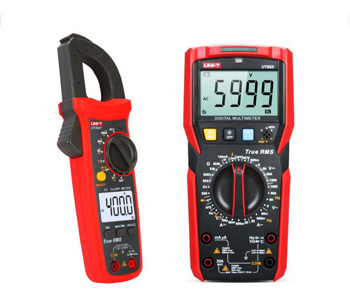 Combo Pinza Amperométrica Unit Ut202+ Plus + Tester Ut89xd 0