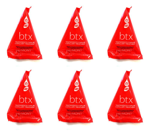 Kit X6 Tratamiento Capilar Btx Primont Monodosis 0