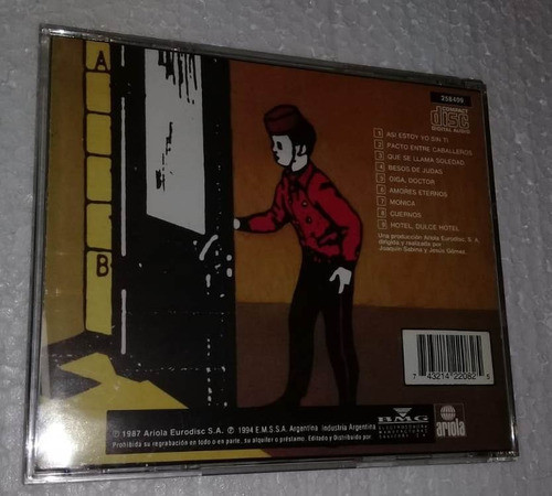 Joaquin Sabina - Hotel, Dulce Hotel Cd/ Kktus 1