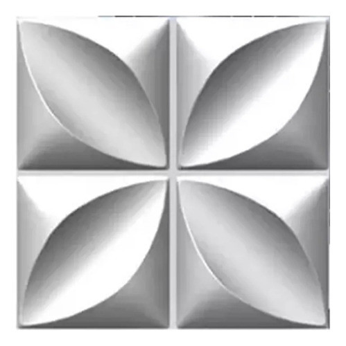 10 Placas De Gesso Floral 50x50 Sob Encomenda 0