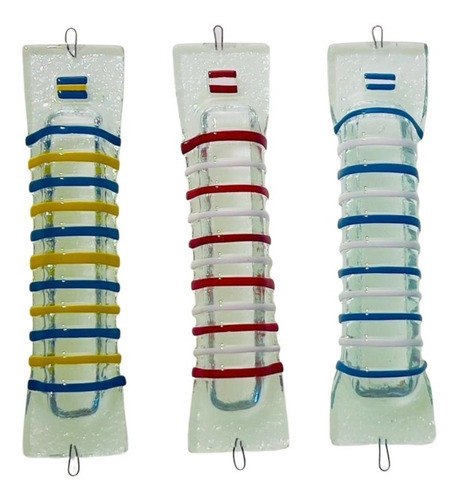 Mezuza Vidrio Equipos Futbol Judaica Sheli 3098 0