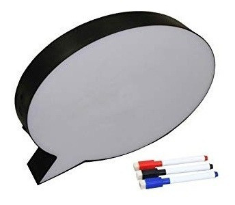 Cartel Luminoso Led Adorno Deco Con Luz Forma De Pensamiento 1