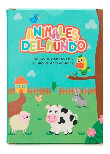 Animales Del Mundo + Libro De Actividades Cartas Didacticas 0