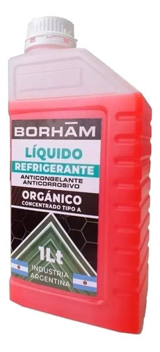 Liquido Refrigerante Rosa Borham Citroen C3 Aircross - 2012 0