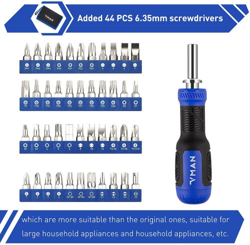 Kit De Herramientas Puntas Destornillador 192 Piezas 1