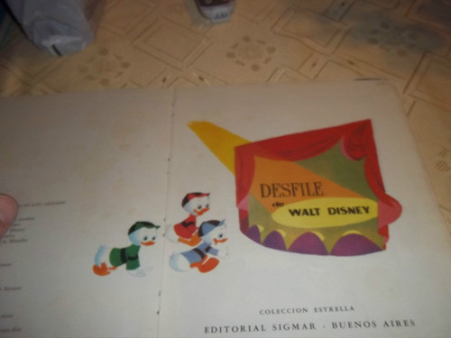 Desfile De Walt Disney - Coleccion Estrella Editorial Sigmar 1