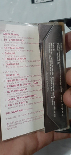 Fleetwood Mac Tango En La Noche Cassette 1