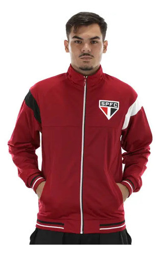 Jaqueta São Paulo Trilobal Vermelha - Oficial Spr 0