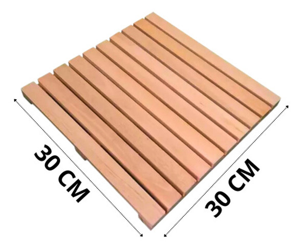 Pallet Modular Suporte Decoração Madeira Eucalipto 30x30cm 1