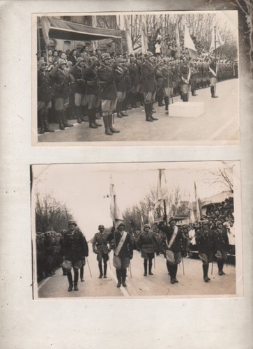Lote De 4 Fotos *+ Militares Argentinos ** Año 1948 0