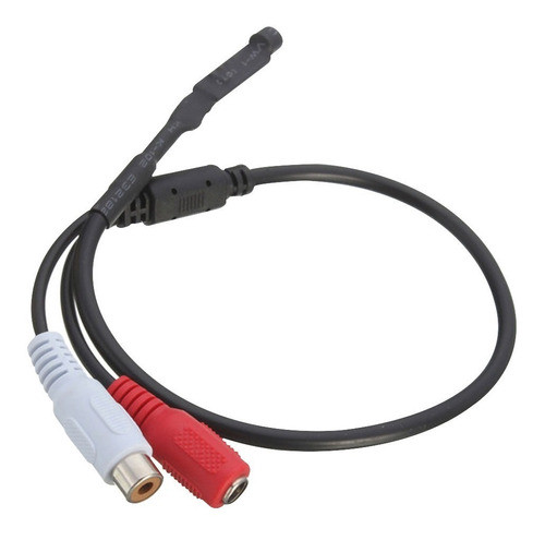 Micrófono Ambiental Omnidireccional Rca Cctv Cs06 60 Metros2 0