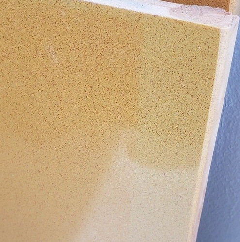 Mesada Cocina Silestone 22x102cm Amarilla Dekton Zocalo Bar 1