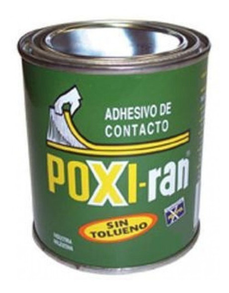 Poxi-ran Adhesivo De Contacto Poxiran Lata 450 Grs 1