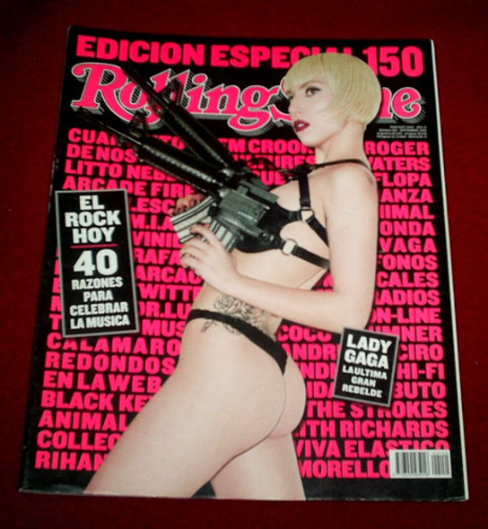 Lady Gaga Revista Rolling Stone Argentina Nro 150 Año 2010 0