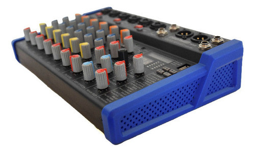 Mixer Moon Mx8 Consola Sonido 8 Ch 99 Efectos Bt Mp3 Usb Eq 0