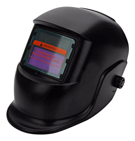 Máscara De Solda Automática Sem Regulagem Preta 203707 Hagra 0