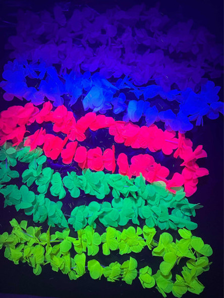 Collar Hawaiano Fluo Neon X12 Fiesta Cotillon Onfire Store 0