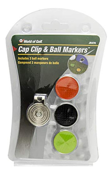 Jef World Of Golf Gifts Y Galería, Inc. Clip De Tapa Y Marca 0