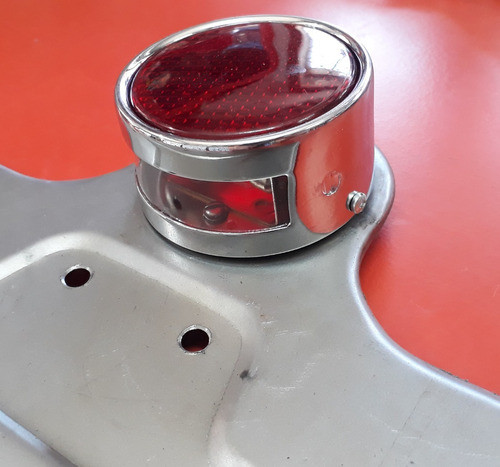 Faro Trasero Porta Patente Siambretta 125 Siam 150 0
