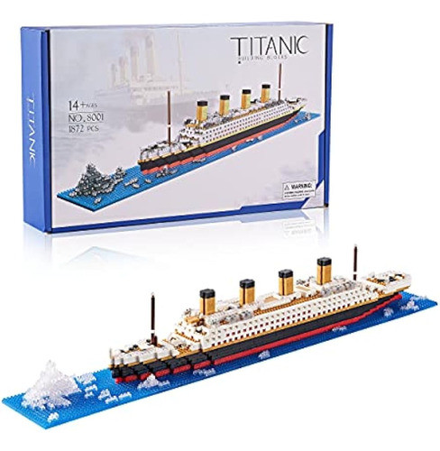 Lukhang Titanic Toys Building Set Model Kit Para Adultos Y N 0