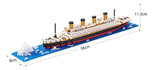 Lukhang Titanic Toys Building Set Model Kit Para Adultos Y N 1