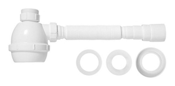 Sifon Botella Universal Blanco Blukit 0