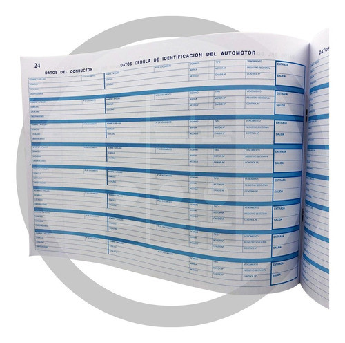 Libro Registro Del Automotor - Talleres (art. 7) - Rab 1