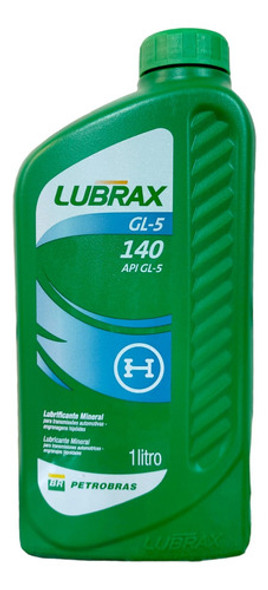 Lubrificante Cambio Diferencial 140 Gl5 0