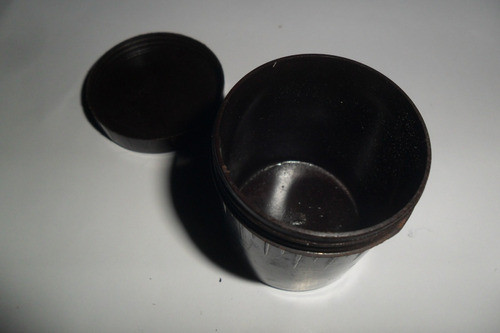 Antiguo Envase Baquelita Botero 45 Tubo Sellado Retro 1
