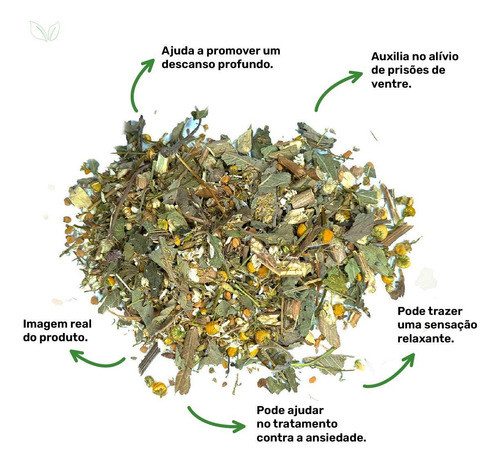 Blend - Chá Aconchego - Ervas E Flores - 30g / 50g / 100g 1