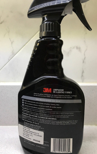 3m Limpiador De Llantas Y Rines X 473 Ml 1