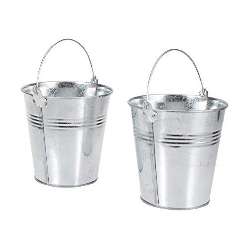 20 Baldes Vasos Macetas Metal Souvenirs Sorpresitas 5x5cm 1