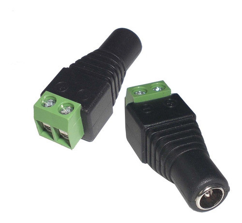 Plug Alimentacion Camara Cctv Hembra Jack 2.1mm Promo X 50ud 0