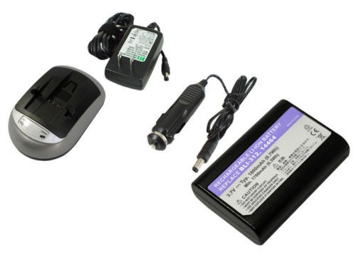 ¡nos! Bli-312 Cámara Digital Cargador De Batería + Para Leic 0
