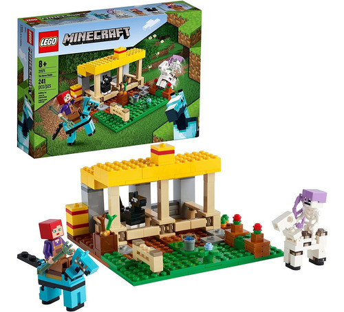 Lego Minecraft O Kit De Construo Do Cavalo Estvel 0