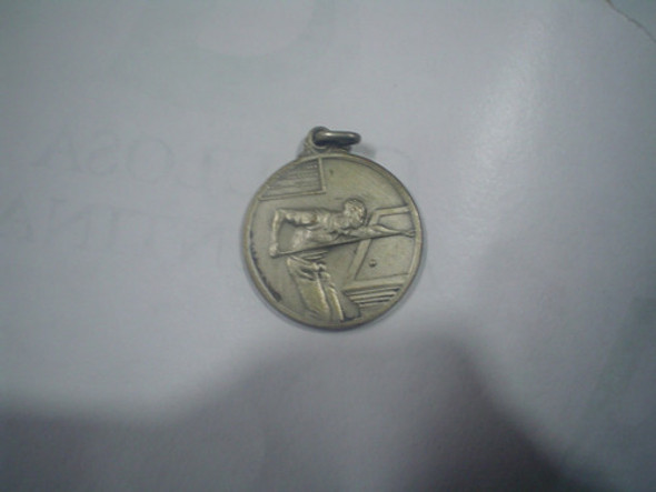 Jugador Pool Billar  Medallita Medalla Juego Campeonato 1