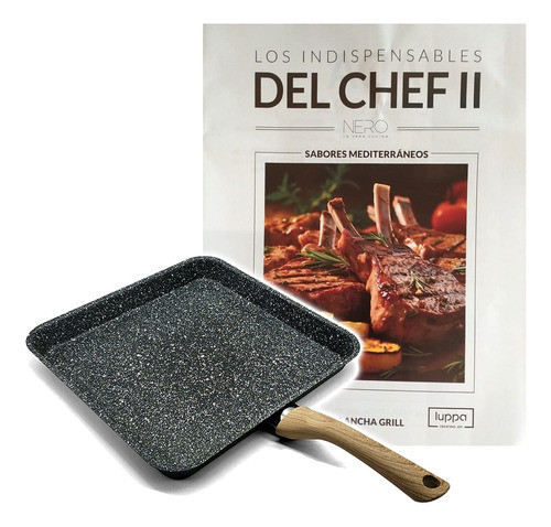 Los Indispensables Del Chef 2 N° 2 Fasciculo + Plancha Grill 0