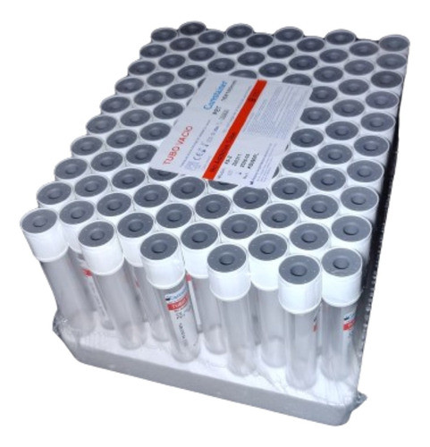 Tubos Seco Tapa Blanca Sin Anticoagulante 9ml X 50 Uds. 0