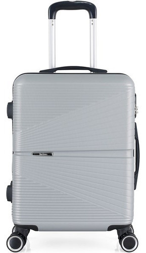 Valijas Viaje Berlina Rigida Mediana Plateado Flaber 0