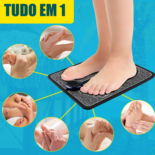 Massageador Tapete Pulso Elétrico Perna Pés Ems Almofada 1