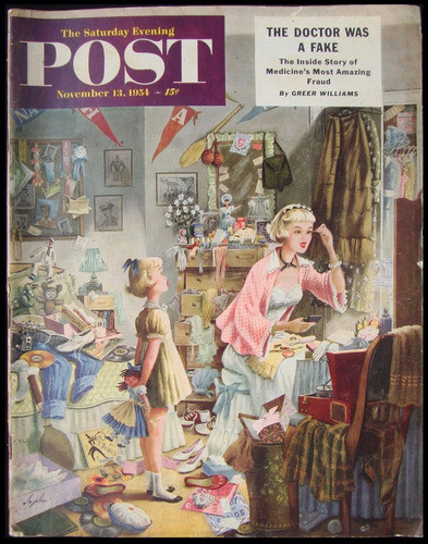 Antigua Revista Post. November 13, 1954. 39245 0