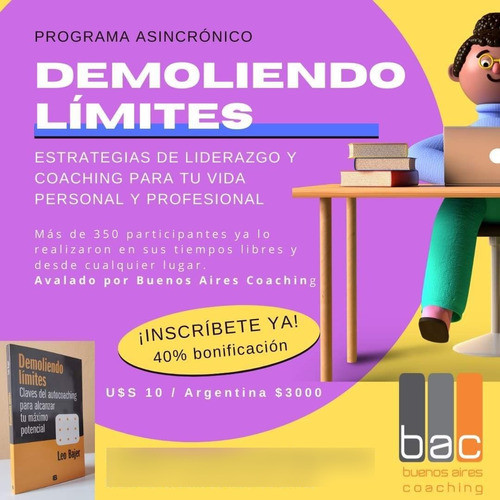 Programa On Line Demoliendo Limites - Liderazgo - Motivación 0