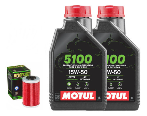 Kit Service Filtro Aceite Aire Ktm Duke 200 390 Moto Sur 0
