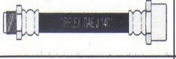 Flexible Freno Mercedes Benz 1215 Frontal 0