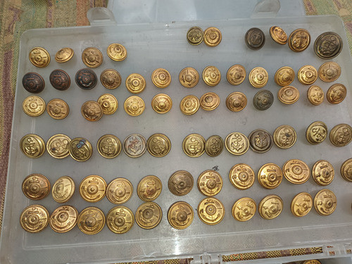 Militaria Lote Botones Armada Argentina 0