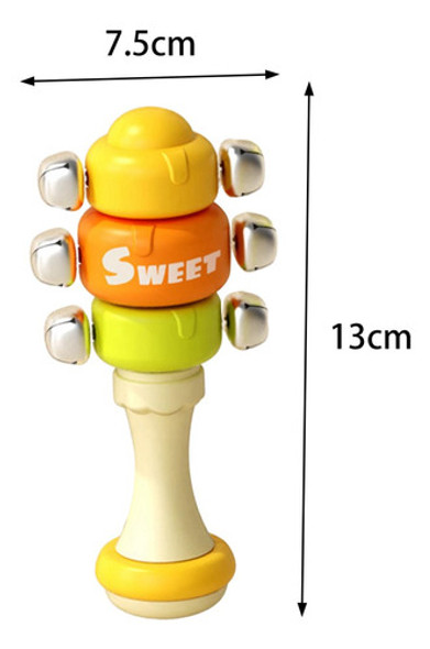 Brinquedo Musical Montessori Para Bebês, Crianças Chocalho 1